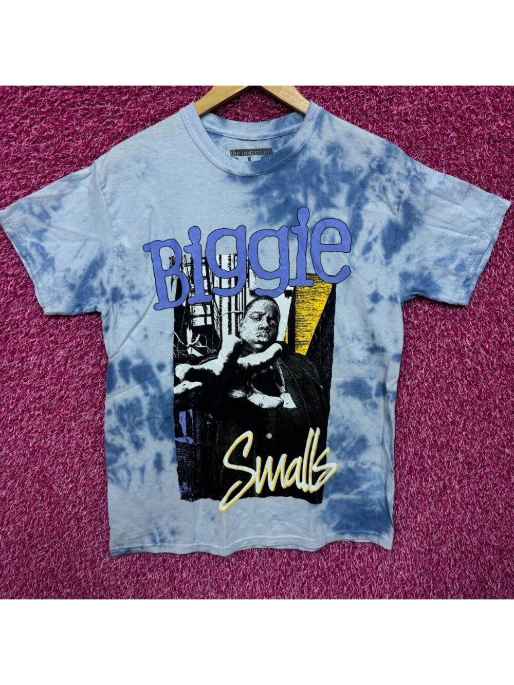 The Notorious B.I.G. Biggie Smalls Born Again Rap Tie Dye M